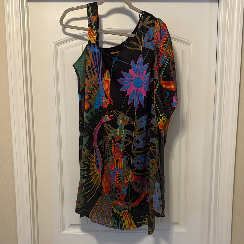 Voom by Joy Han Multicolor Abstract Tank Top